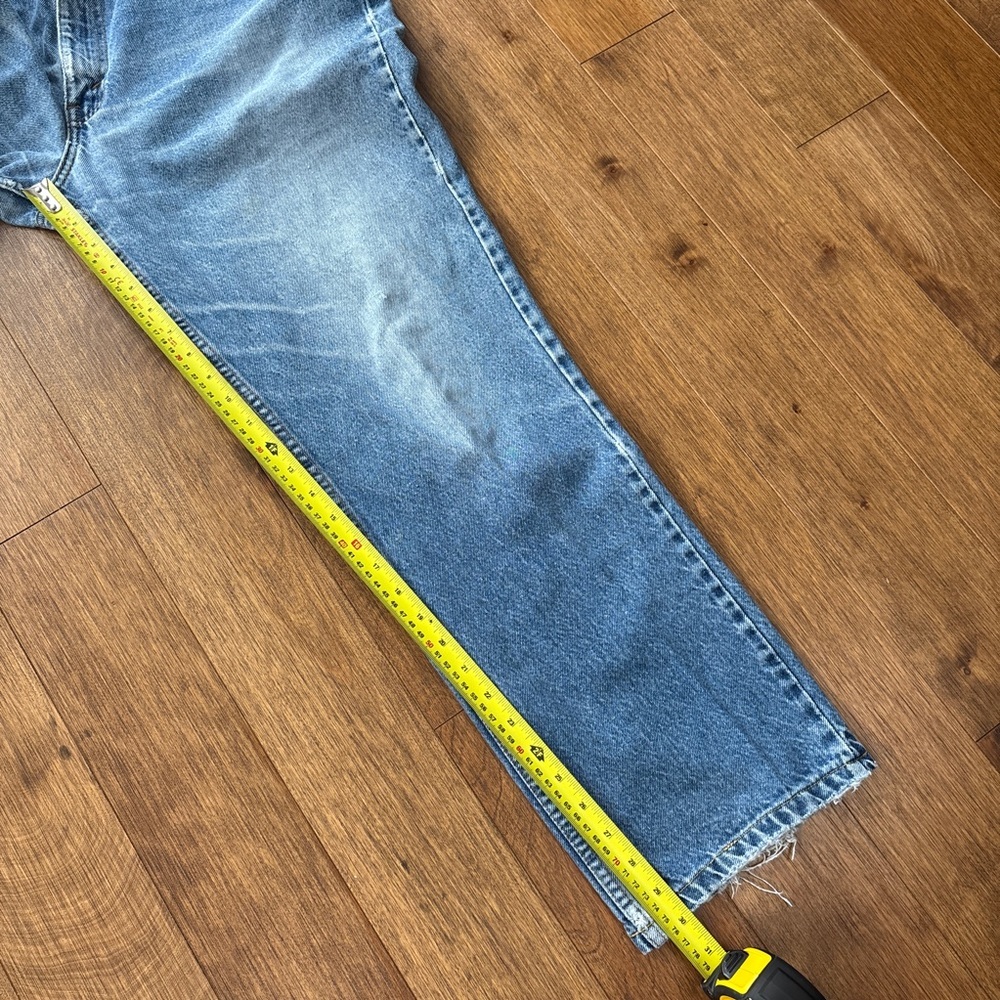 Men’s Vintage 90s Levi’s orange tab denim jeans - Picture 8 of 9